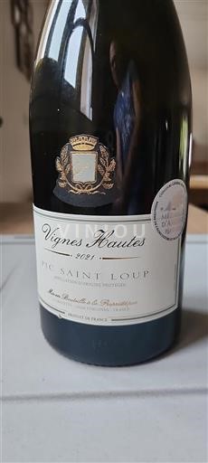Languedoc Pic-Saint-Loup La Gravette Vignes Hautes 2021