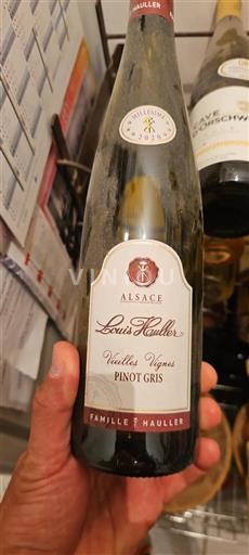 Alsácia Grand Cru Domaine Louis Hauller Vieilles Vignes 2020