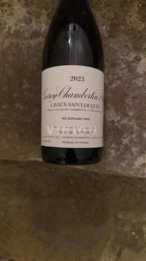 Bourgogne Gevrey-chambertin Premier Cru Frédéric Esmonin Lavaux-Saint-Jacques 2023
