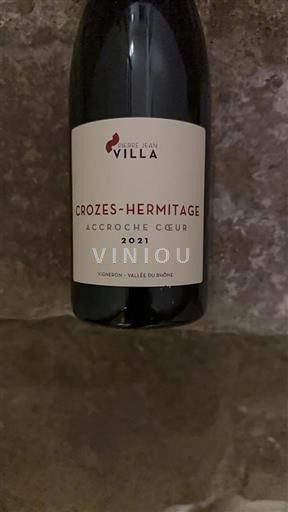 Rhône-dalen Crozes-Hermitage Pierre Jean Villa Accroche Cœur 2021