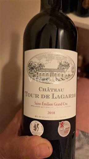 Bordeaux Saint-Émilion Grand Cru Grand Cru Tour de Lagarde 2018