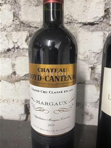 Bordeaux Margaux Grand Cru Château Boyd-Cantenac 2019