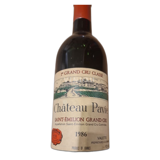 Bordeaux Saint-Émilion Grand Cru Classé Château Pavie 1986