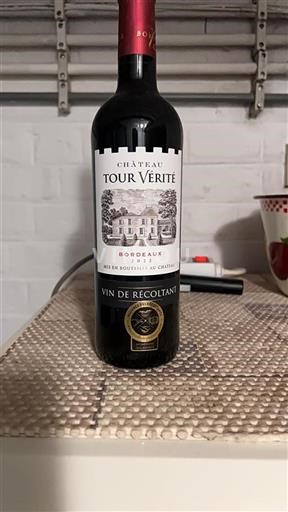 Bordeaux Château Tour Vérité 2022