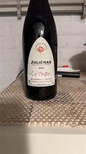 Beaujolais Juliénas Vignoble Daniel Voulet La Bottière 2023