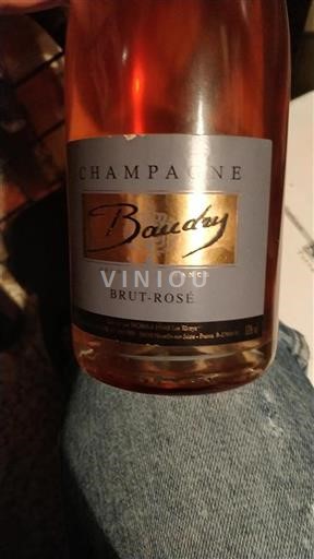 Champanhe Baudry Brut-Rosé Não Sazonado