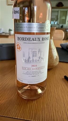 Bordeaux La Cave Augustin Florent 2024