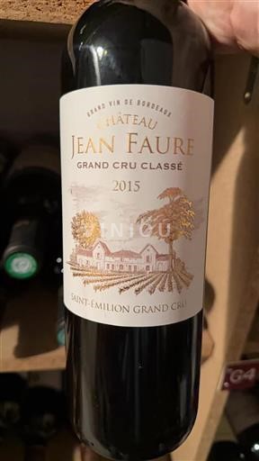 Bordeaux Saint-Émilion Grand Cru Jean Faure 2015
