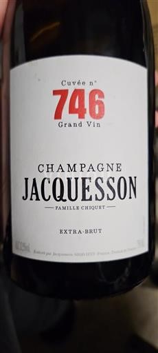 Champagne Jacquesson 746 2018