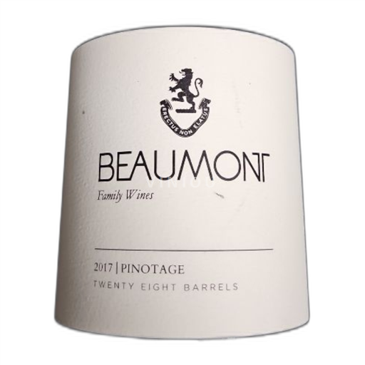 Zuidkust van de Kaap Walker Bay Beaumont Pinotage 2017