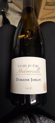 Bourgogne Givry Premier Cru Domaine Joblot Mademoiselle 2022