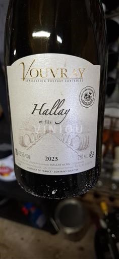 Valle della Loira Vouvray Hallay et fils 2023