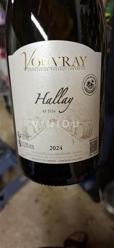 Valle della Loira Vouvray Hallay et fils 2024