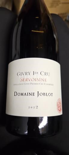 Bourgogne Givry Premier Cru Domaine Joblot Servoisine 2022
