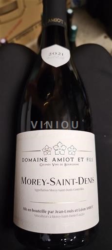 Bourgogne Morey-saint-denis Domaine Amiot et Fils 2021