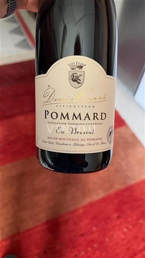 Bourgogne Pommard Denis Carré En Brescul 2011