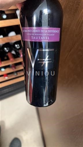 Vin Rouge sec La Racine Carrée de la Différence 2006 France Roussillon Côtes du Roussillon Villages