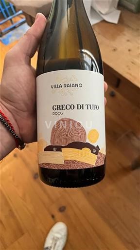 Vin Blanc sec Villa Raiano Non millésimé Italie Campanie Greco di Tufo DOC