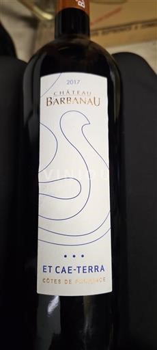 Provence Côtes-de-Provence Château Barbanau Et Cae-Terra 2017
