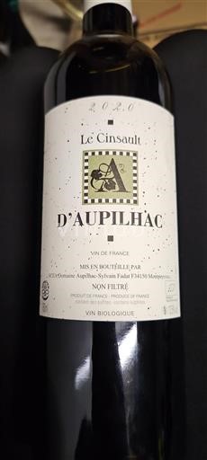 Linguadoca Non specificato Aupilhac Le Cinsault 2020