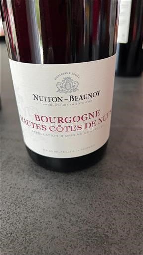 Borgogna Hautes Côtes de Nuits Nuiton-Beaunoy Senza annata