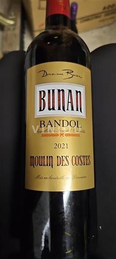 Provenza Bandol Domaine S Bunan Moulin des Costes 2021