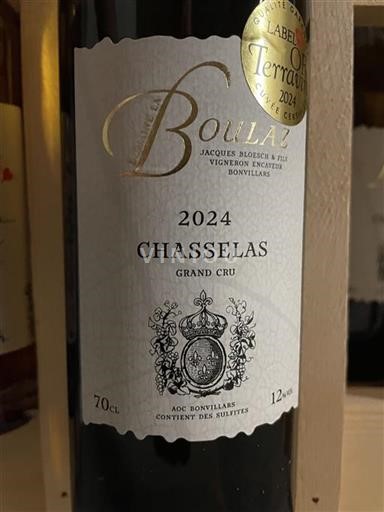Vaud Bonvillars ZGP Grand Cru Domaine La Boulaz 2024