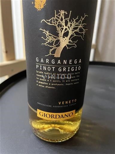 Veneto Giordano Garganega Pinot Grigio 2016