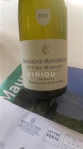 Burgundy Chassagne-Montrachet Premier Cru Fontaine-Gagnard Morgeot 2022