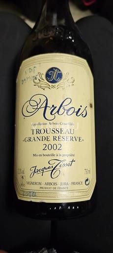 Jura Arbois Jacques Tissot Grande Réserve 2002
