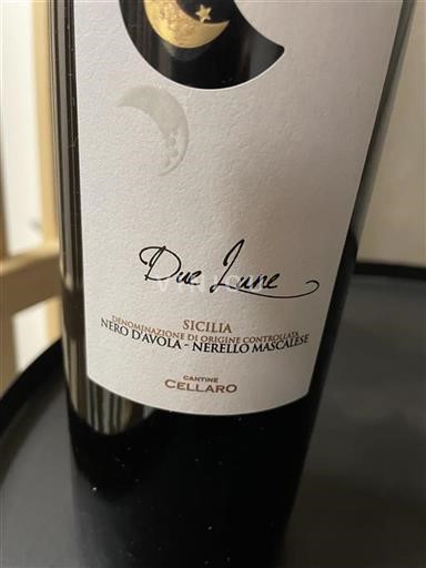 Sicily Cantine Cellaro Due Lune 2019