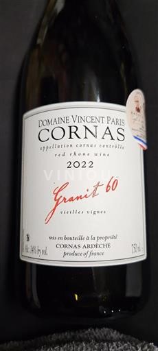 Valle del Rodano Cornas Domaine Vincent Paris Granit 60 2022