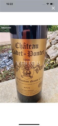 Bordeaux Saint-Émilion Grand Cru Grand Cru Cadet-Pontet 1996