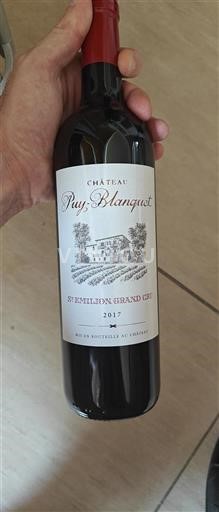 Bordeaux Saint-Émilion Grand Cru Grand Cru Château Puy-Blanquet 2017