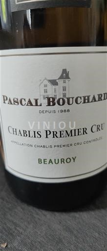 Bourgogne Chablis Premier Cru Pascal Bouchard Beauroy 2023