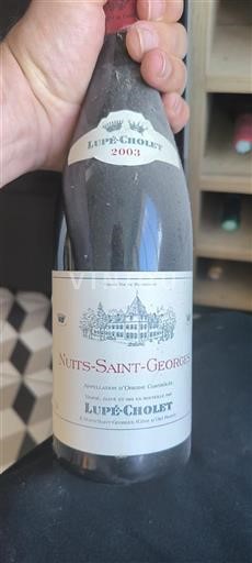 Bourgondië Nuits-saint-georges Lupé-Cholet 2003