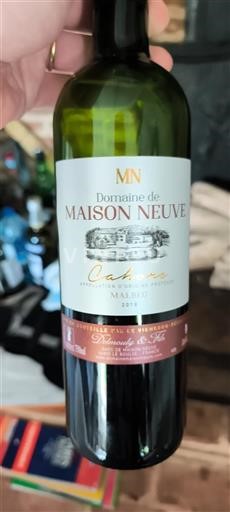 Sud-Ovest Cahors Domaine Maison Neuve 2018