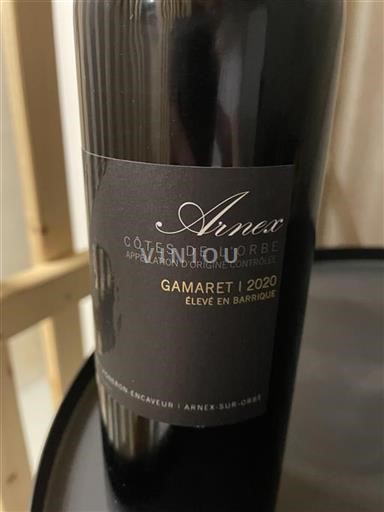 Vaud Côtes de l'Orbe AOC Bernard Gauthey Gamaret 2020