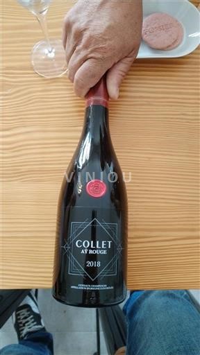 Champaña Coteaux champenois Collet Aÿ Rouge 2018
