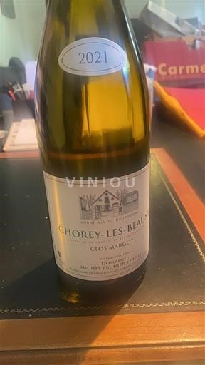 Bourgogne Chorey-lès-beaune Michel Prunier et Fille Clos Margot 2021
