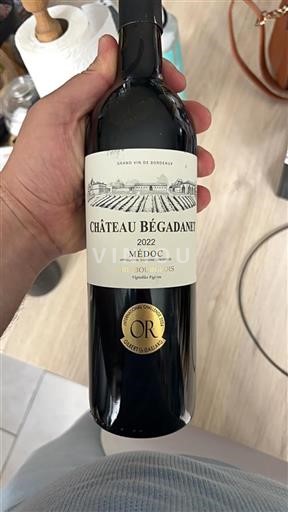 Bordeaux Médoc Cru Bourgeois Bégadanet 2022
