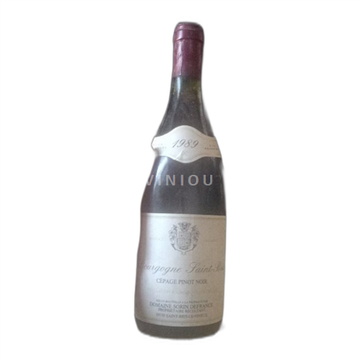 Borgoña Domaine Sorin Defrance 1989