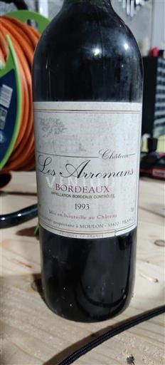 Bordeaux Château Les Arromans 1993