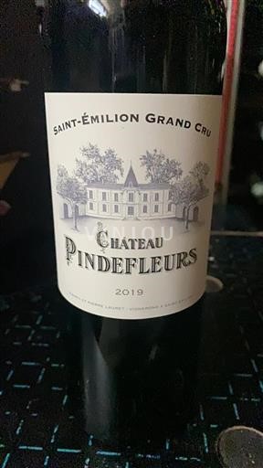 Bordeaux Saint-Émilion Grand Cru Grand Cru Pindefleurs 2019