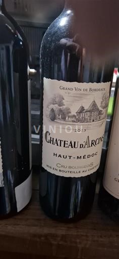 Bordeaux Haut-Médoc Cru Bourgeois Château Arcins 2013