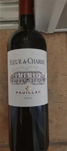 Bordeaux Pauillac Fleur de Charme 2022