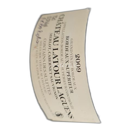 Bordeaux Bordeaux supérieur Château Latour Laguens 2009