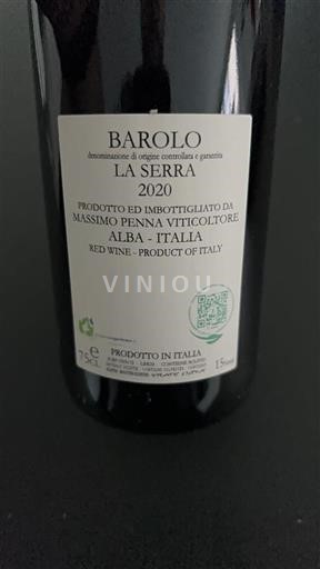 Piemonte Barolo Massimo Penna La Serra 2020