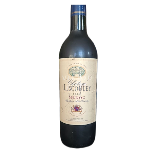 Bordeaux Médoc Château Lescouley 2006