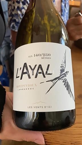 Languedoc Ospecificerad Les Vents Ici L'Ayal Icke årgångsbetecknad